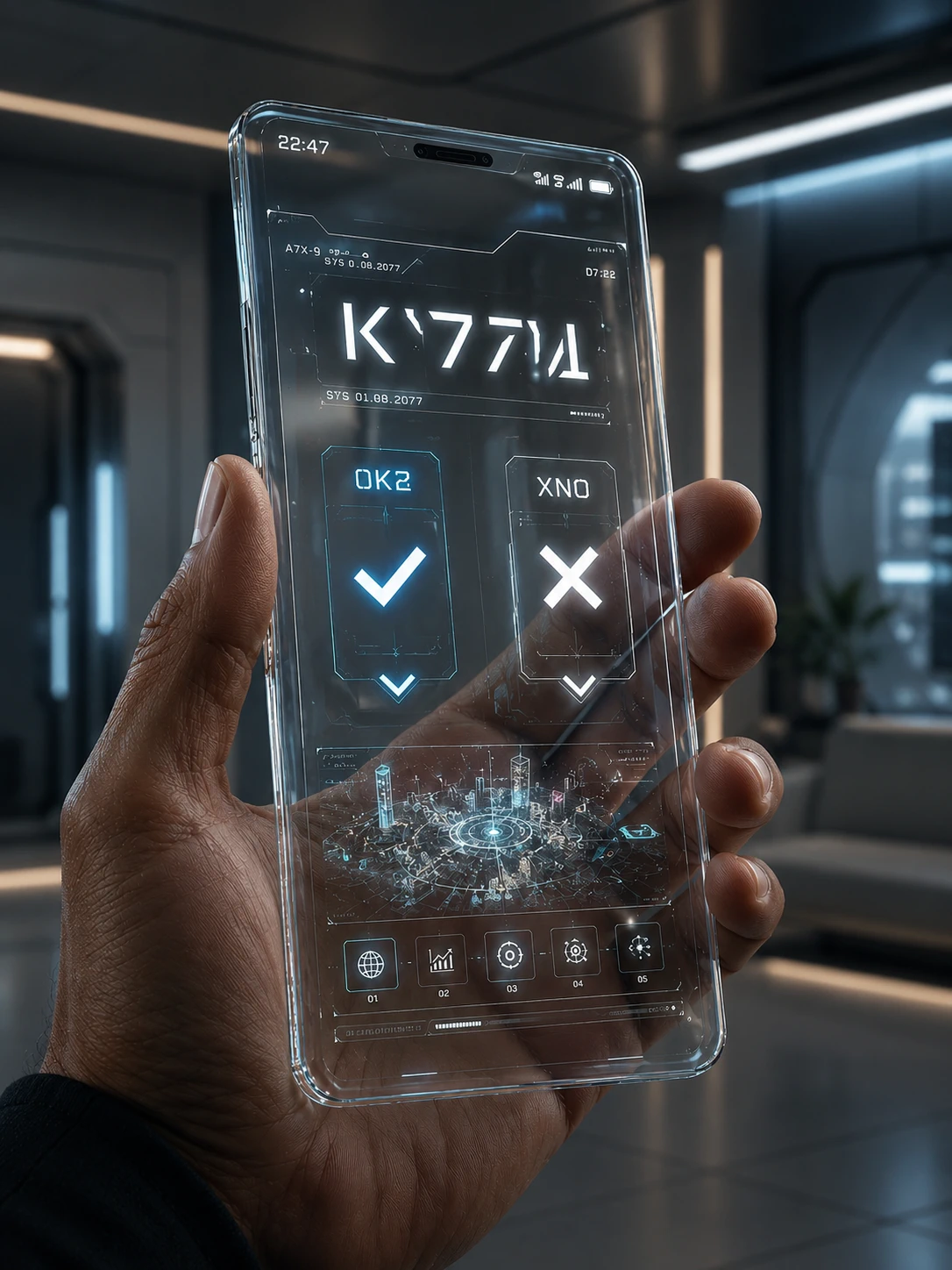 Citizen voting through a transparent civic device