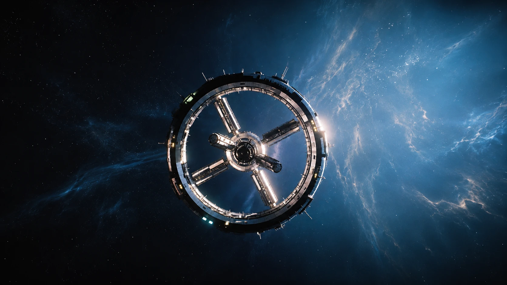 Outer Station Gamma exterior view