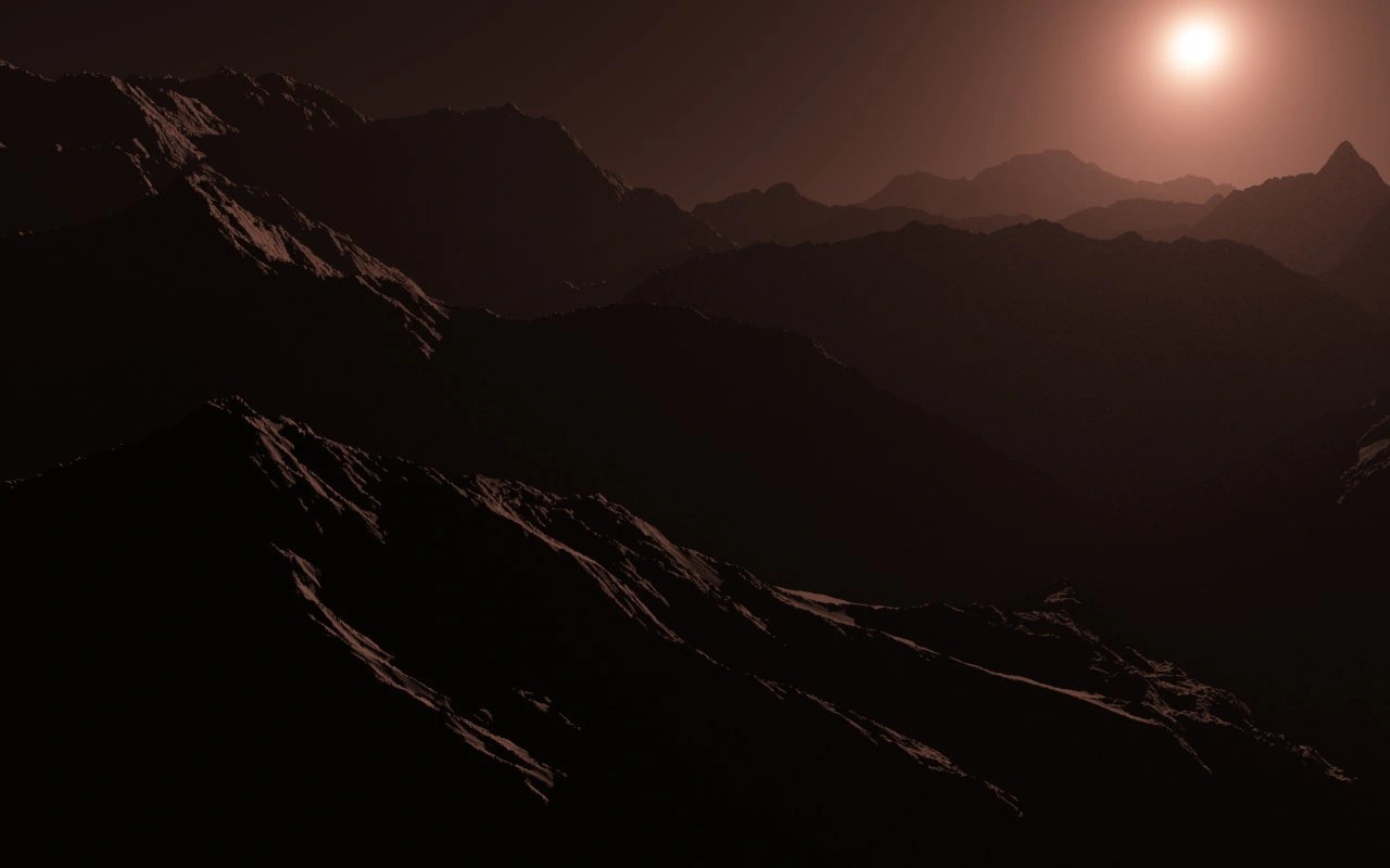 Barnard’s Star surface view