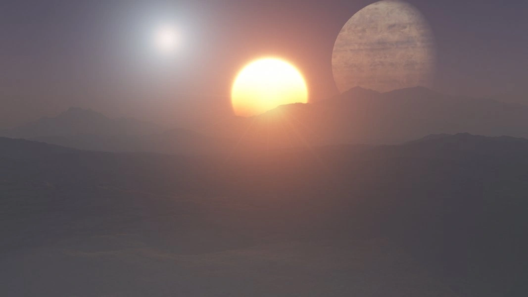 Gamma Delphini surface view