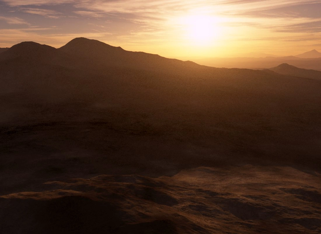 Gliese 832 surface view