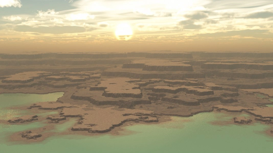 Harlech surface view