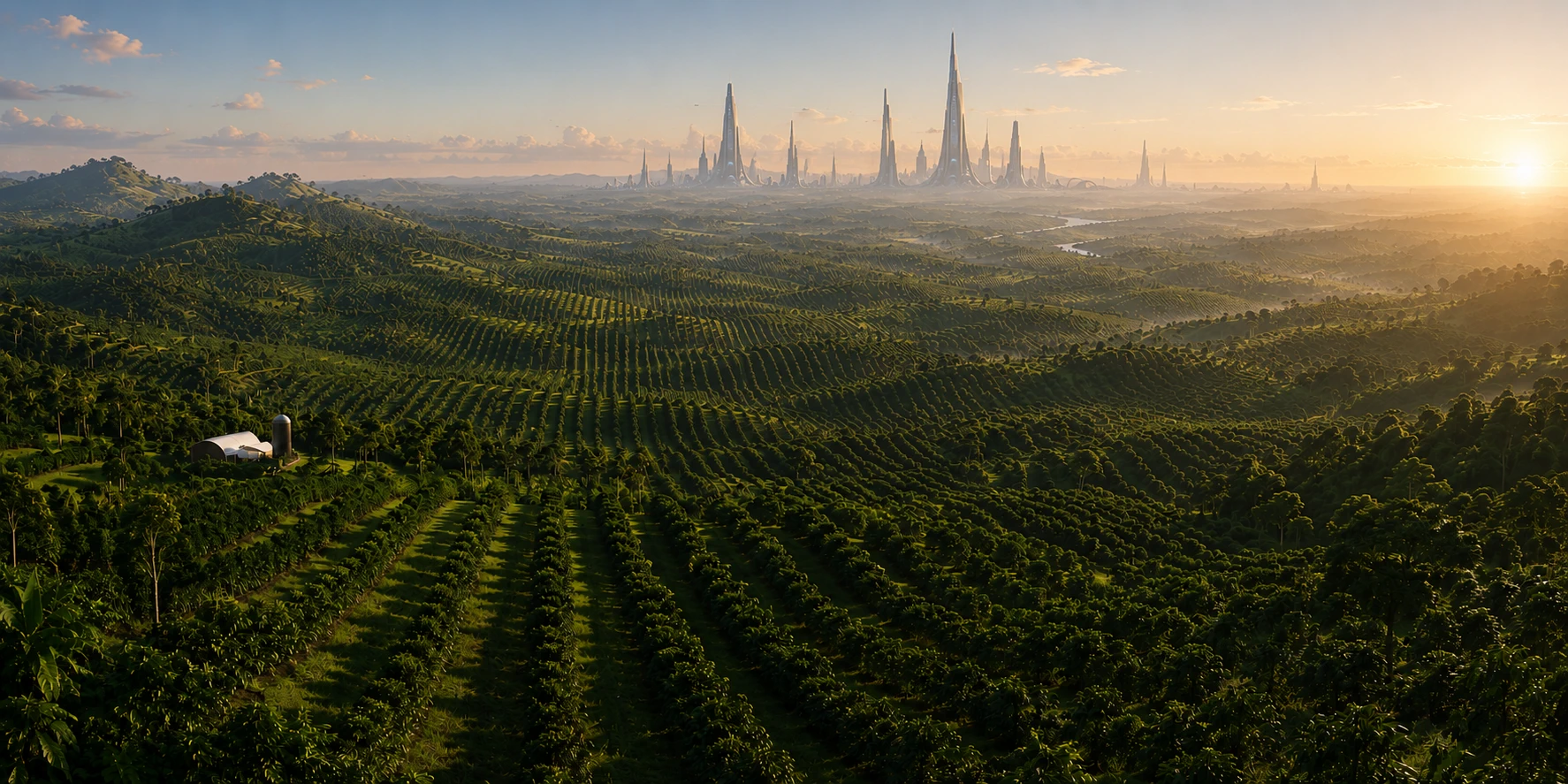 Harvestacres surface view