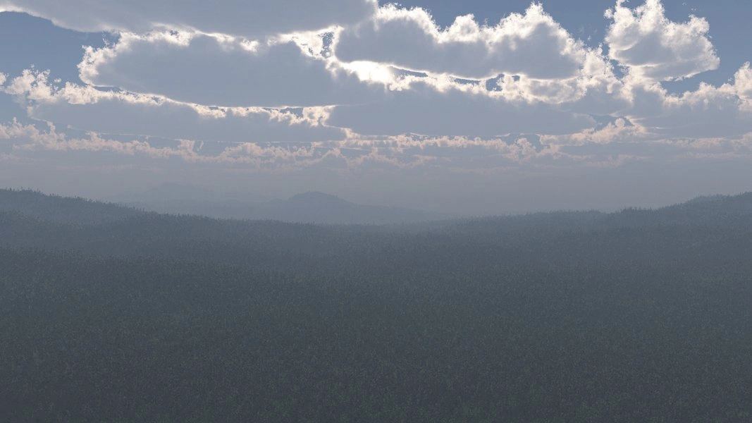 Horizon surface view