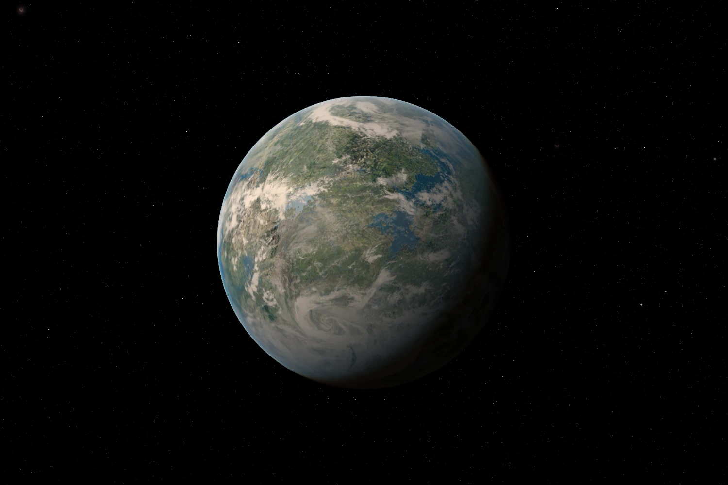 Orbital view of Nicolia B