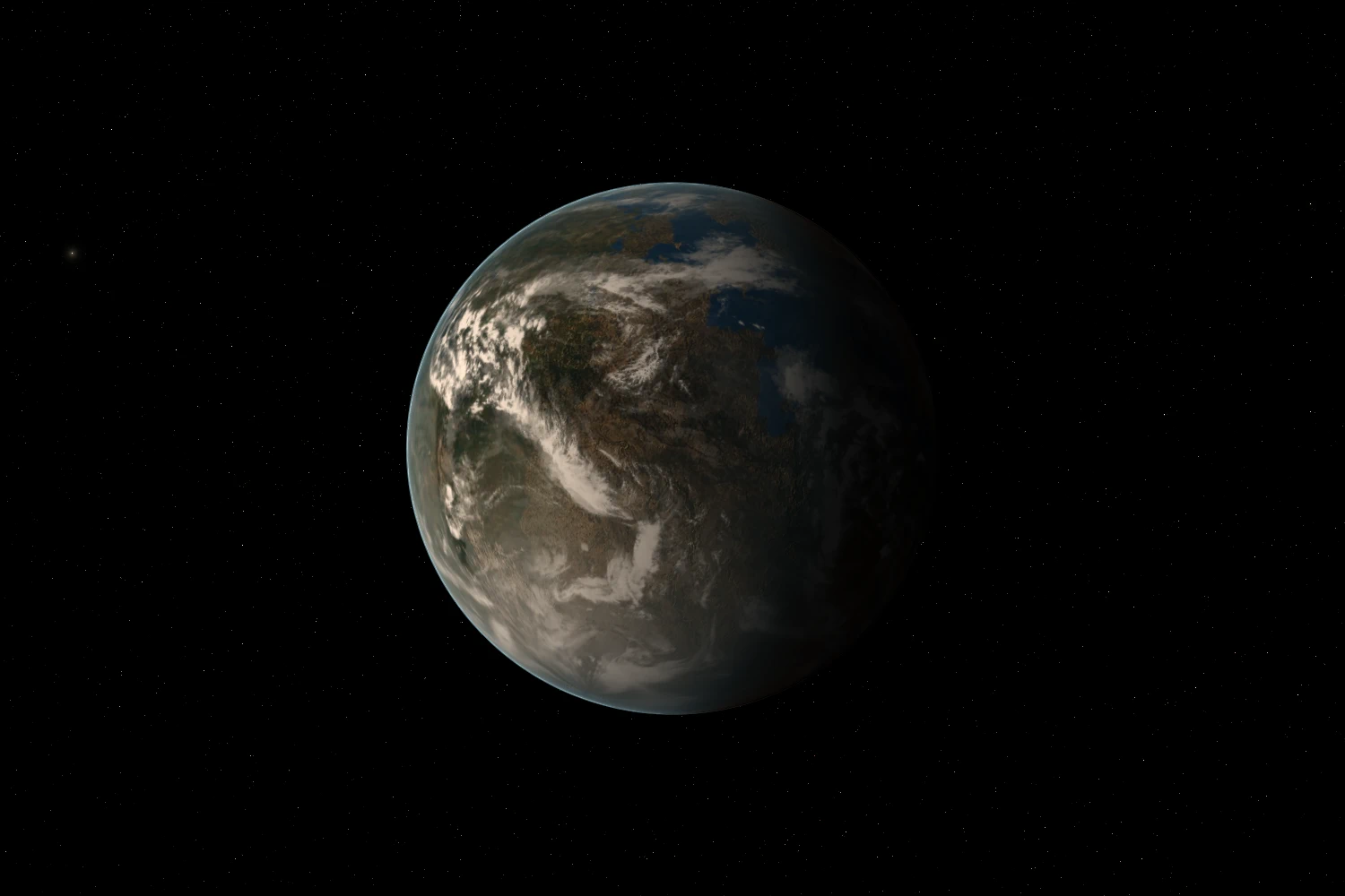 Orbital view of Nyknare B