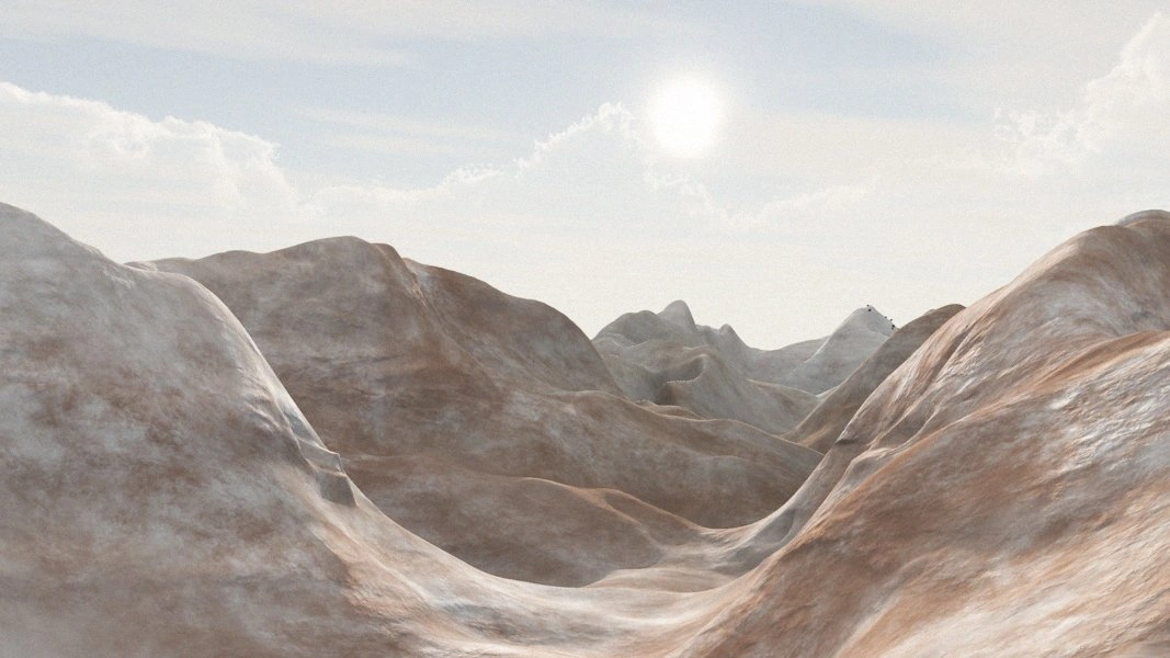 Pegram surface view