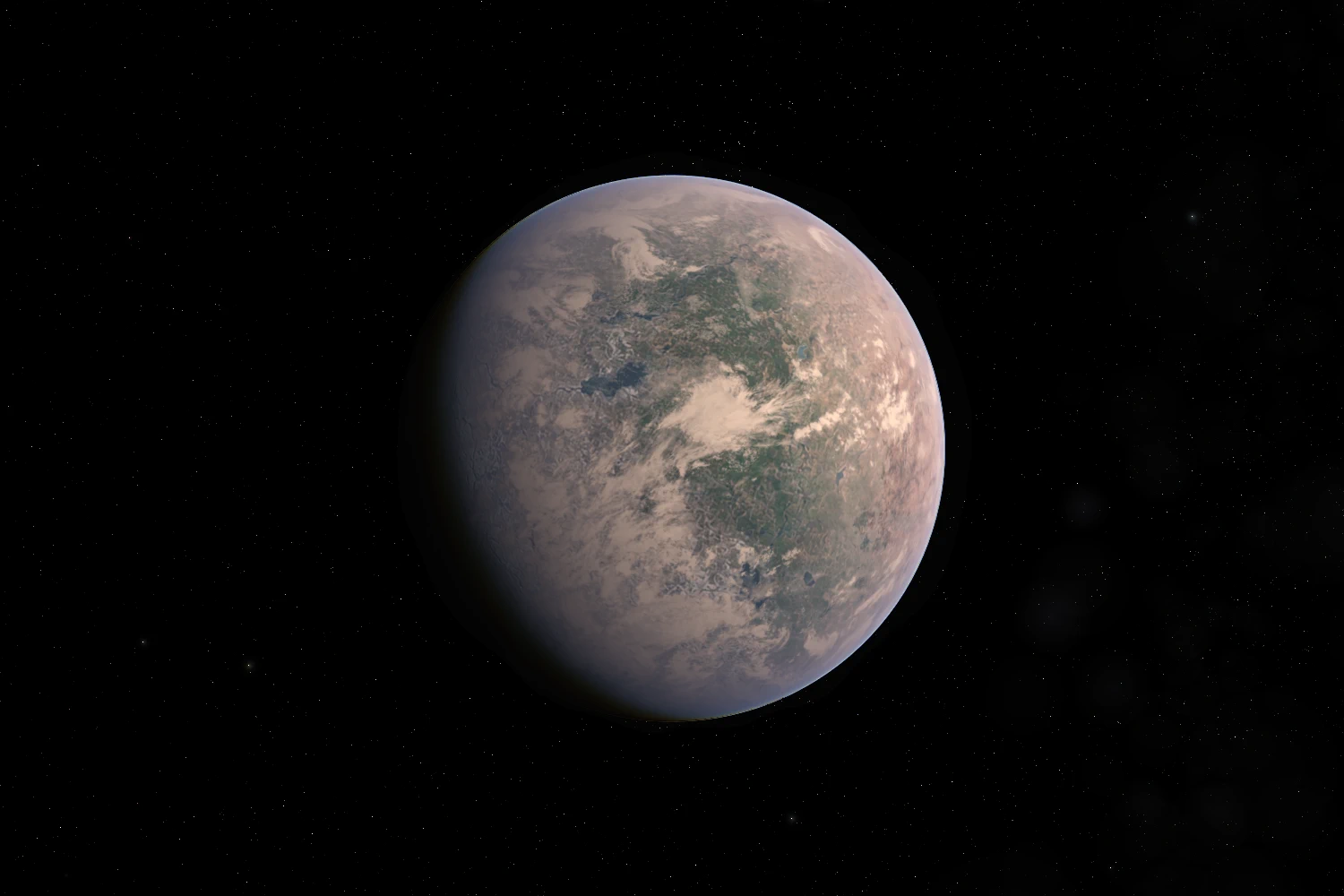 Orbital view of Vesper
