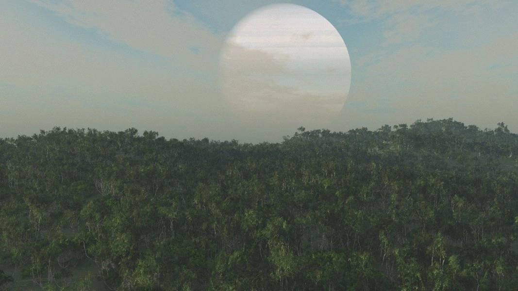 Rho Indi surface view