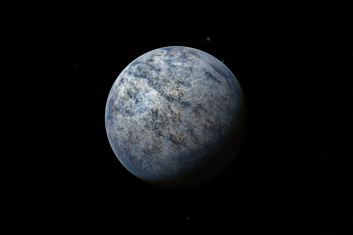 Tiberius orbiting Sirius B
