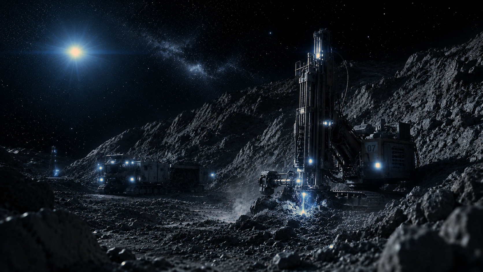 Sirius outer asteroid belts