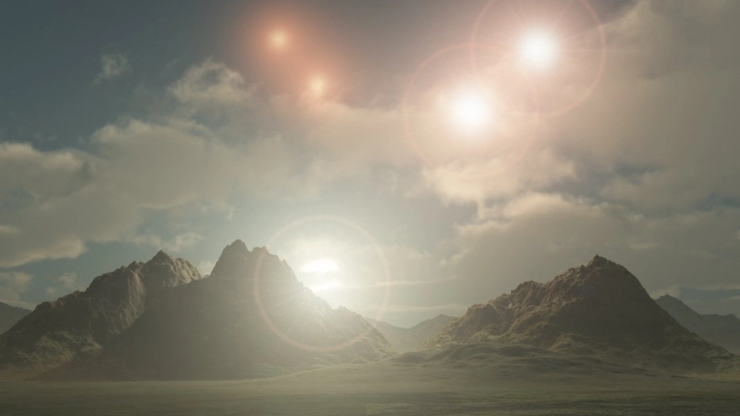 Xi Scorpii surface view